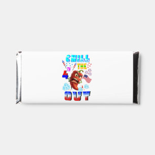 Chill The 4th Out Hershey Bar Favors