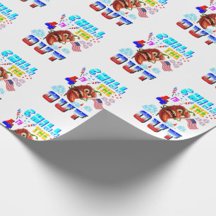 Chill The 4th Out Wrapping Paper