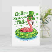 Chill The Shamrocks Out Funny  St Patrick’s Day (Standing Front)
