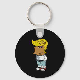 Chill Trump Funny Chill Guy Dog Meme Trump Womens  Keychain
