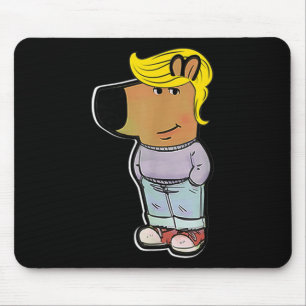 Chill Trump Meme Funny Chill Guys Meme Mouse Pad