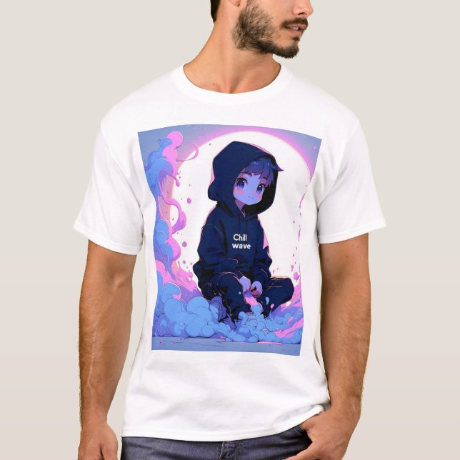 Chill wave t shirt (Front)