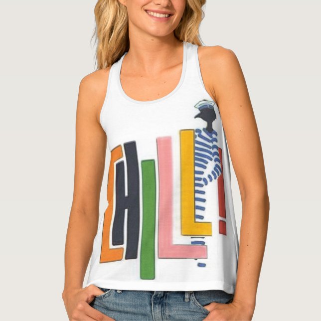 chill Women's Tank Top (Front)
