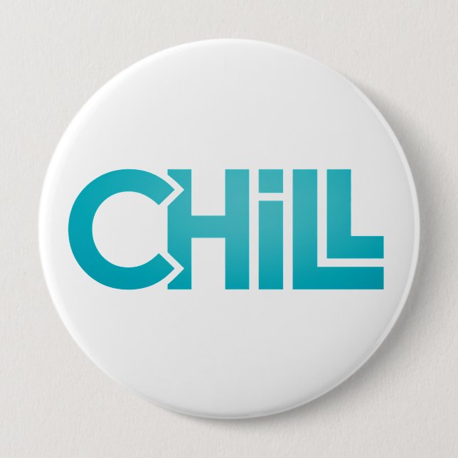 Chill Zen Minimalist Graphic Tee | Meditation Yoga Button (Front)