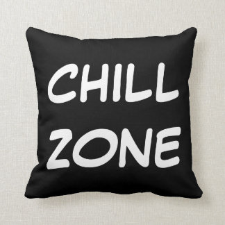 "Chill Zone" Throw Pillow