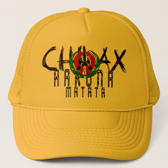 Chillax Spooky & Fun: Happy Halloween Collection Trucker Hat (Front)