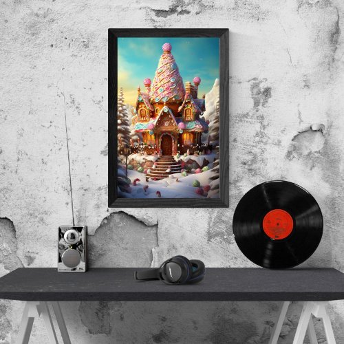 Chilled Cheer Seasonal Home Delight Poster Print