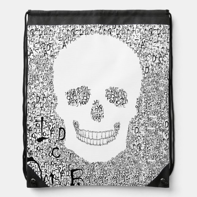 Chiller Font Skull Backpack (Front)