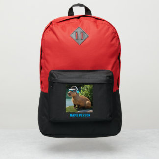 "Chillest Critter" Capybara Backpack 