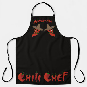 Chilli Chef Personalize Long Apron