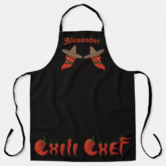 Chilli Chef Personalize Long Apron