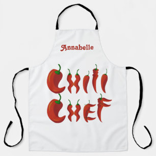 Chilli Chef Personalize Long Apron