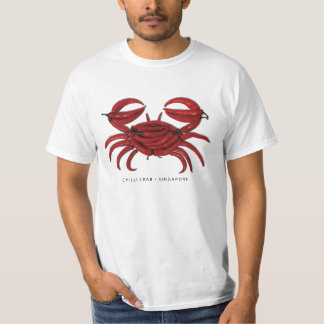 CHILLI CRAB, SINGAPORE T-Shirt