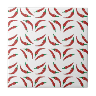 chilli pepper, cookery tile