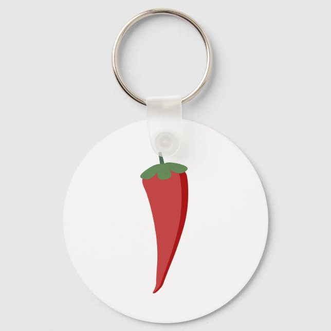 Chilli pepper keychain (Front)