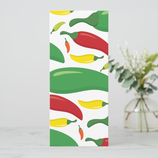 Chilli pepper pattern (Standing Front)