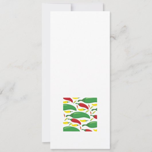 Chilli pepper pattern (Back)