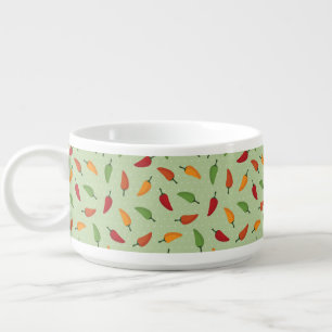 Chilli pepper pattern bowl