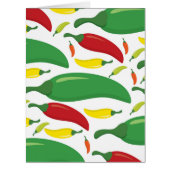 Chilli pepper pattern cards (Front)