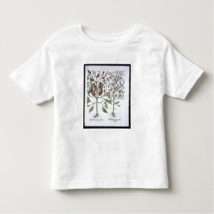 Chilli Pepper plants, from the 'Hortus Eystettensi Toddler T-shirt