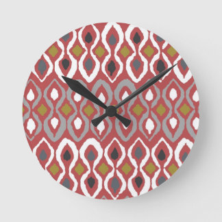 chilli pestle round clock