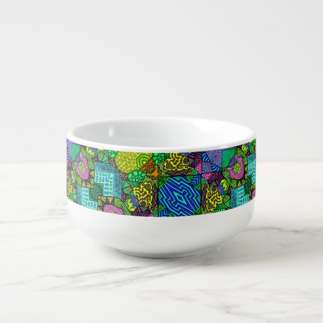 chilli Soup bowl pattern (Front)