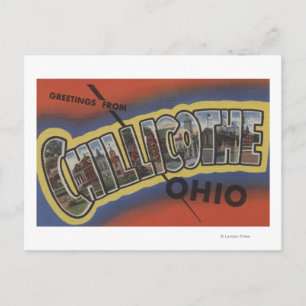 Chillicothe, Ohio - Large Letter Scenes Postcard