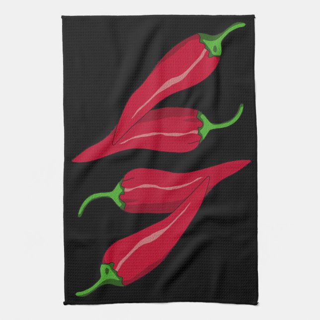Chillies Kitchen Towel (Vertical)