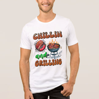 Chillin’ and Grillin’ T-Shirt Tri-Blend Shirt