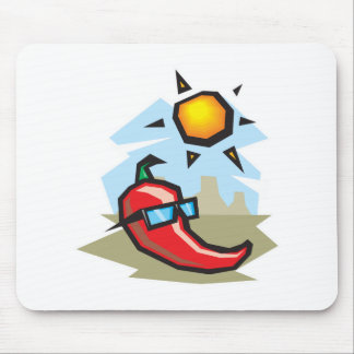 chillin chili pepper mouse pad