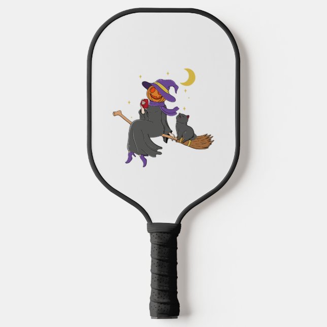 Chillin Halloween  Pickleball Paddle (Front)