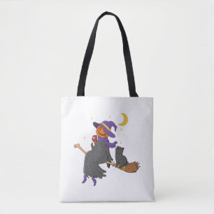 Chillin Halloween Tote Bag