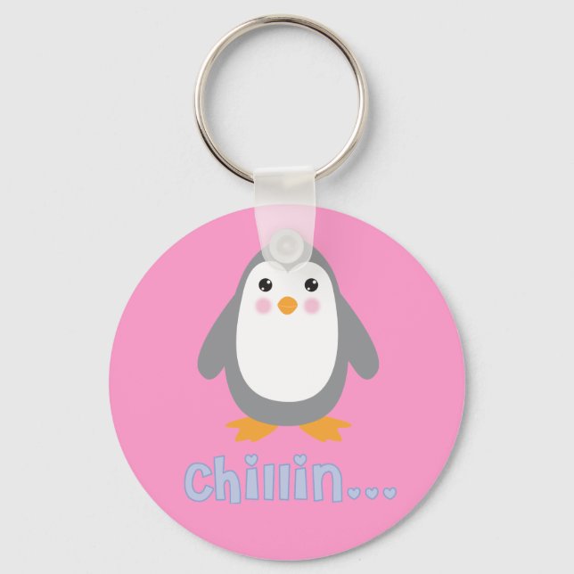 Chillin' Keychain (Front)