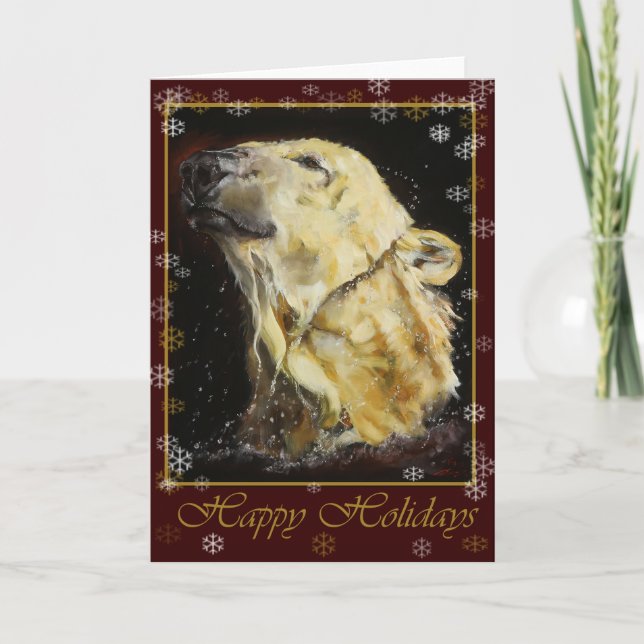 Chillin' Out Holiday Card (Front)