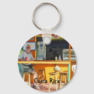 Chillin' Out in Costa Rica Keychain
