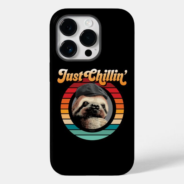 Chillin’ Sloth Case-Mate iPhone Case (Back)