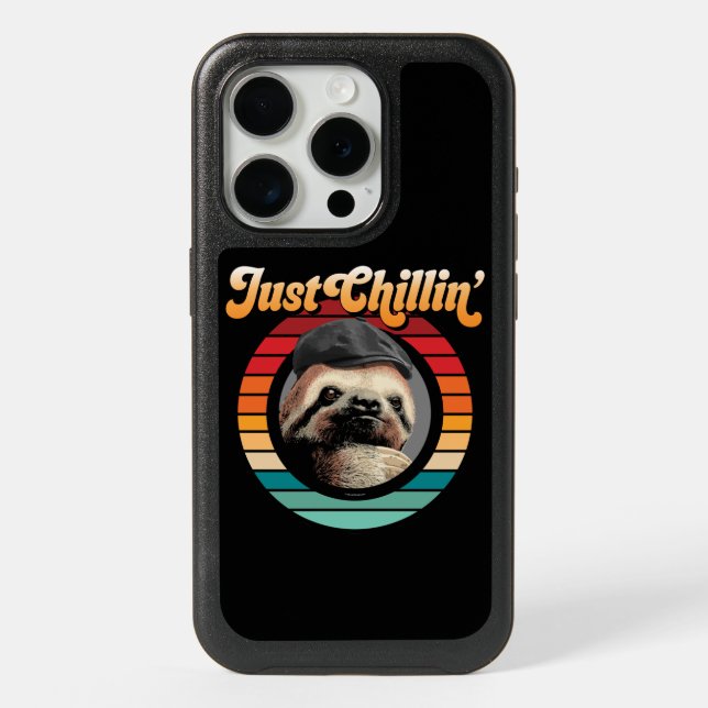 Chillin’ Sloth OtterBox iPhone Case (Back)