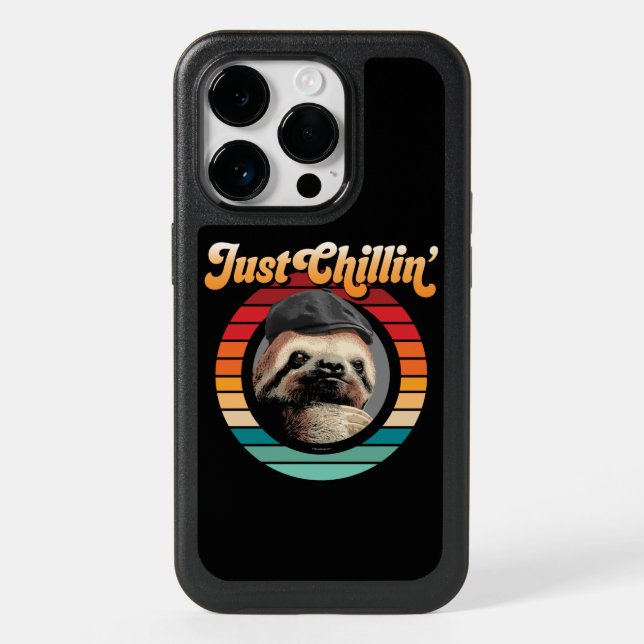 Chillin’ Sloth OtterBox iPhone Case (Back)