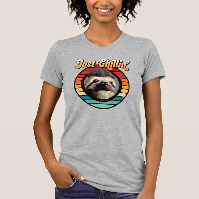 Chillin’ Sloth T-Shirt (Front)