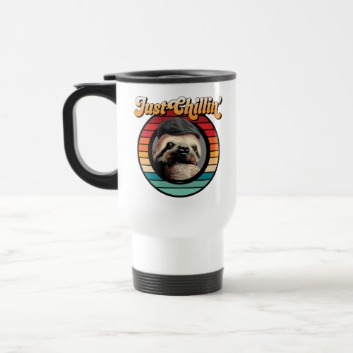 Chillinâ Sloth Travel Mug