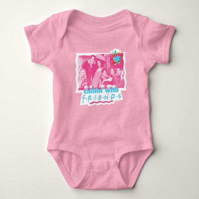 Chillin' with FRIENDS™ Baby Bodysuit (Front)