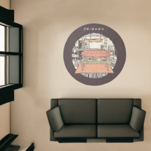 Chillin' with FRIENDS™ Cartoon Rug