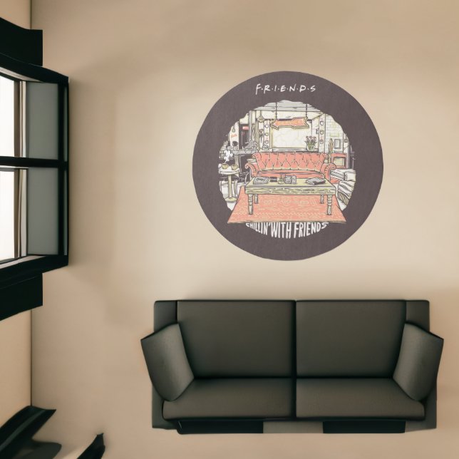 Chillin' with FRIENDS™ Cartoon Rug (Insitu (Indoor 1))