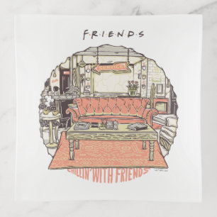 Chillin' with FRIENDS™ Cartoon Trinket Tray