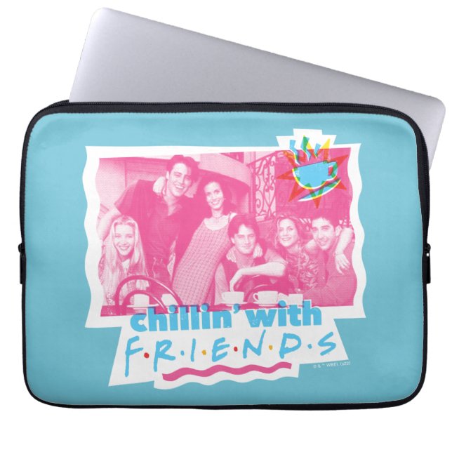 Chillin' with FRIENDS™ Laptop Sleeve (Front)