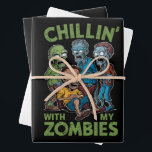 Chillin With My Zombies Halloween Boys Kids Funny Wrapping Paper Sheets<br><div class="desc">Chillin With My Zombies Halloween Boys Kids Funny</div>