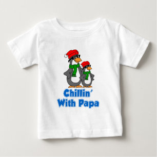 Chillin With Papa Baby T-Shirt
