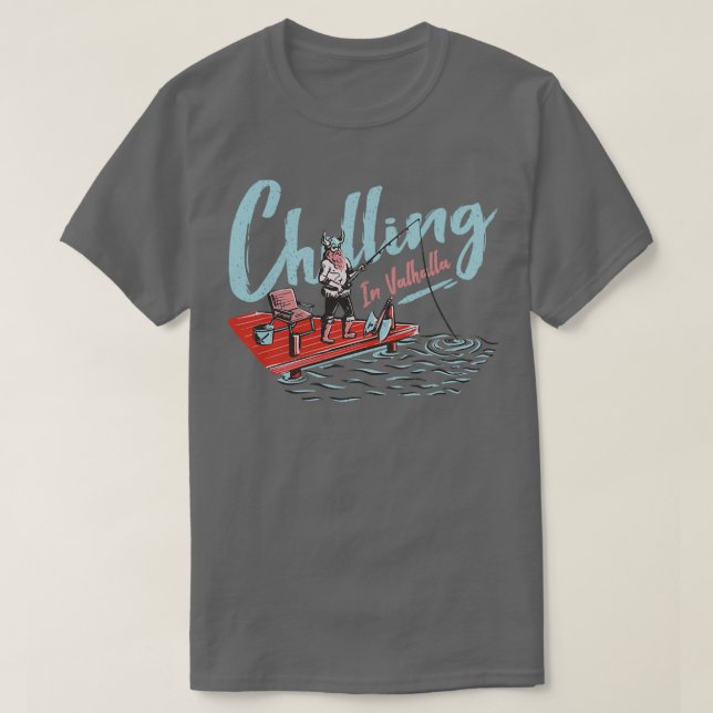 Chilling in Valhalla Classic TShirt (Design Front)