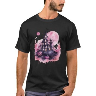 Chilling Manor: Spooky Home & Halloween Gear T-Shirt