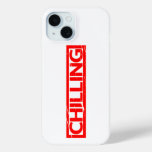 Chilling Stamp iPhone 15 Case